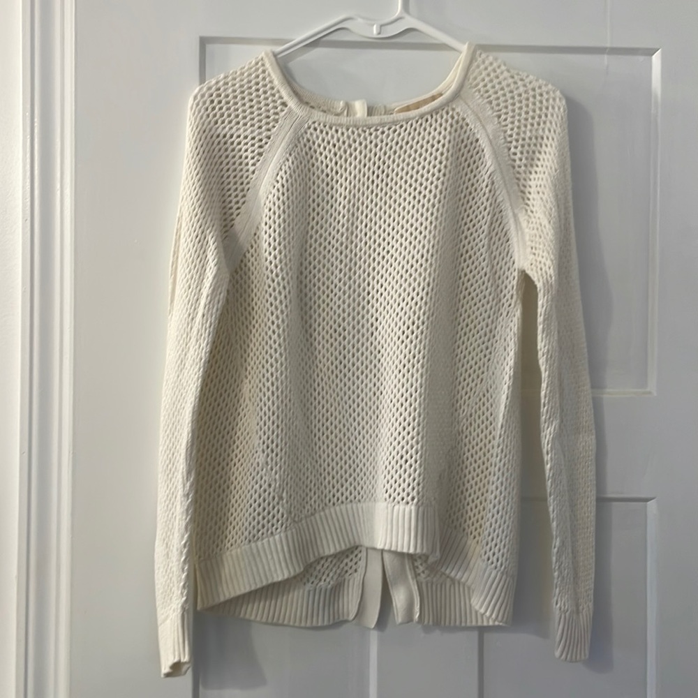 Michael Kors off white knit sweater